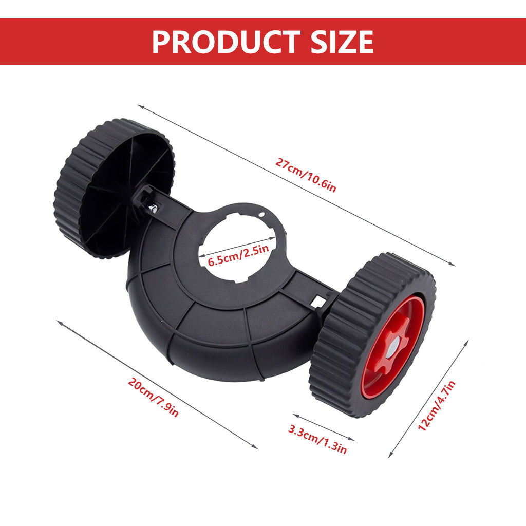 HASTHIP® String Trimmer Wheel Attachment - Adjustable String Trimmer Support Wheel - Plastic Lawn Mower Auxiliary Wheels - Portable String Trimmer Moving Wheel Accessories for Universal Grass Trimmer HASTHIP® String Trimmer Wheel Attachment - Adjustable String Trimmer Support Wheel - Plastic Lawn Mower Auxiliary Wheels - Portable String Trimmer Moving Wheel Accessories for Universal Grass Trimmer